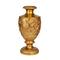 Gold Polystone Traditional Vase, 8" x 8" x 8"